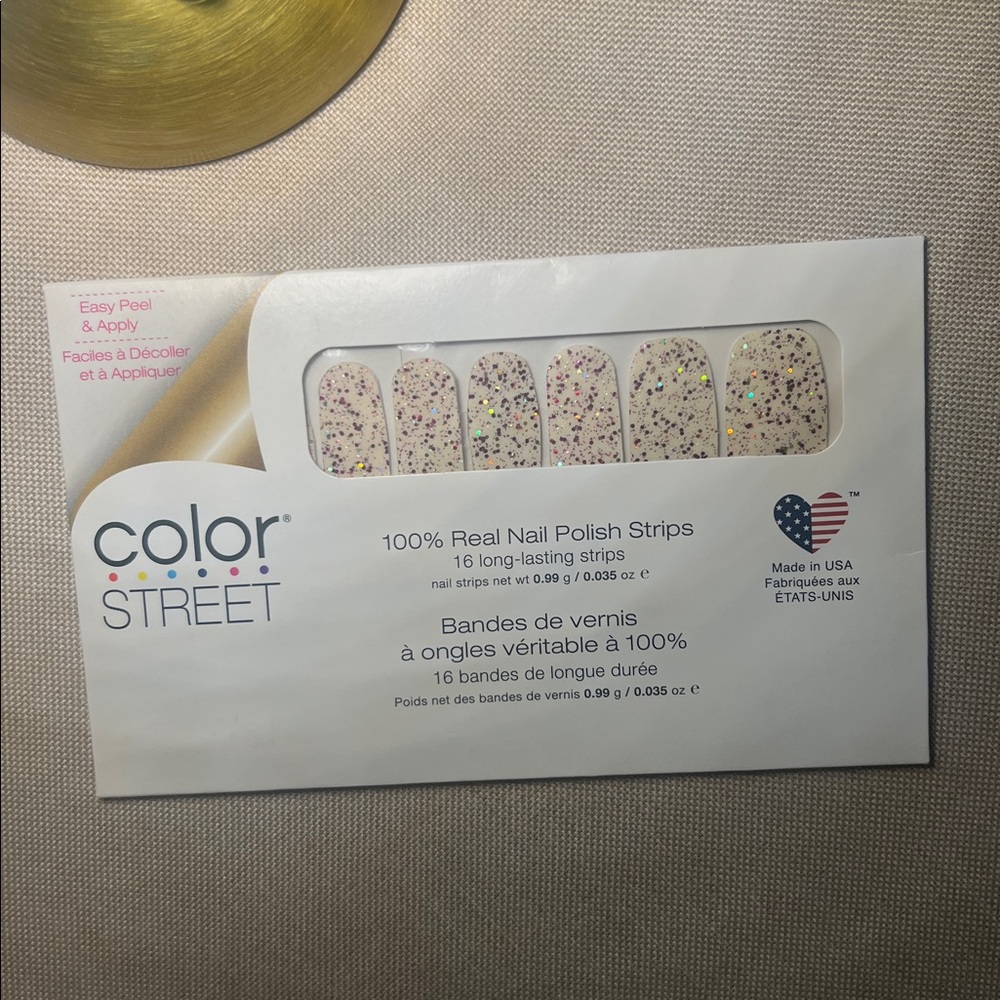 Color Street Confetti Glitter Nail Strips